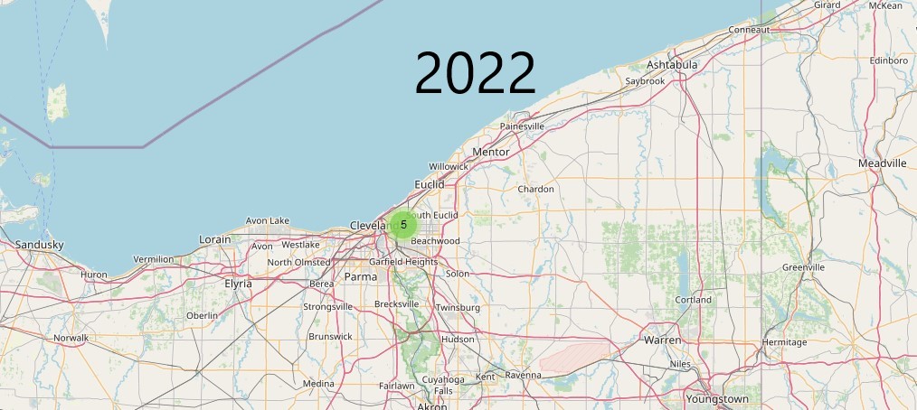 Shootings in Northeast Ohio 2022